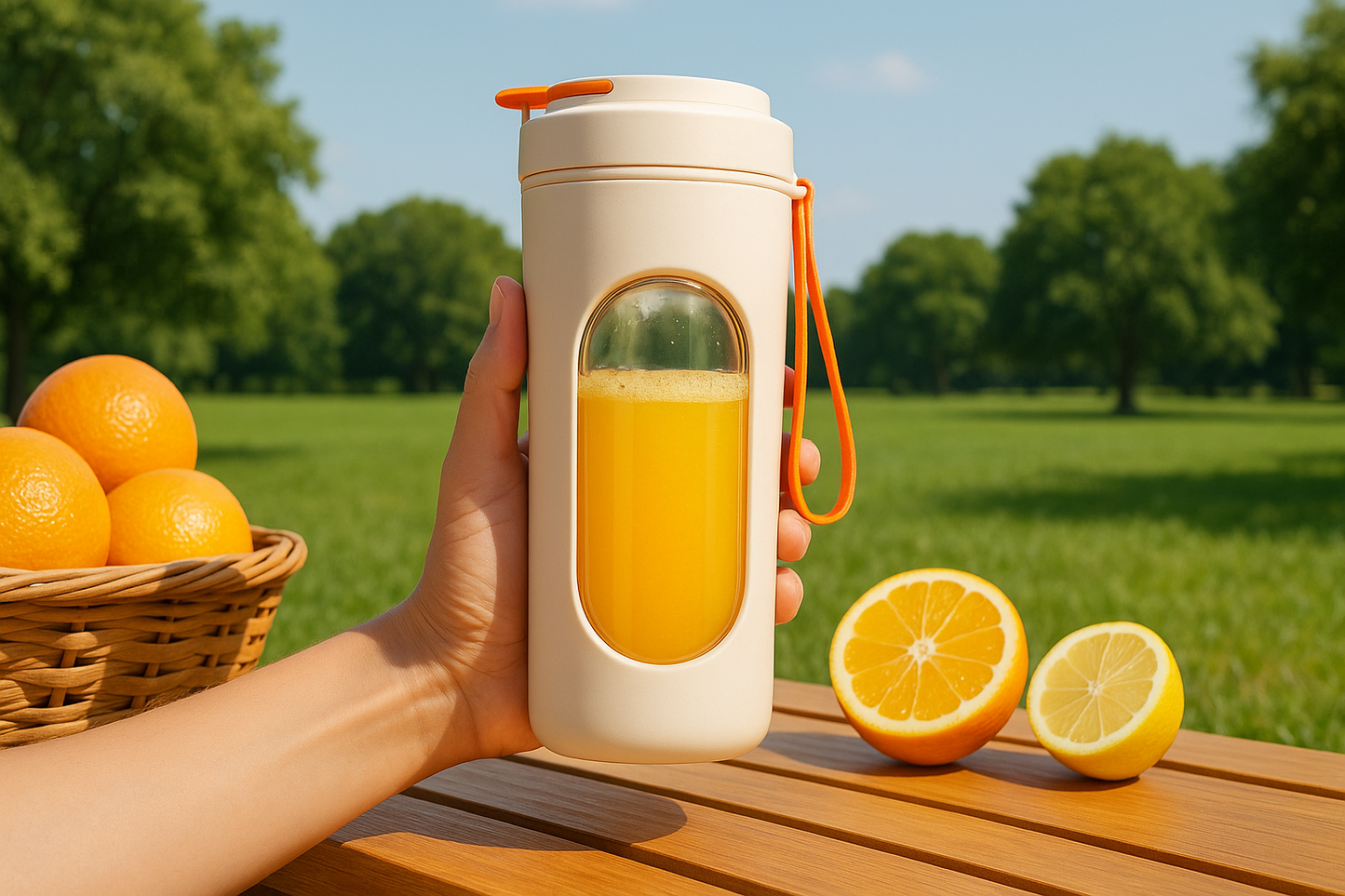 JuiceCup Pro 12-Blade Portable Blender