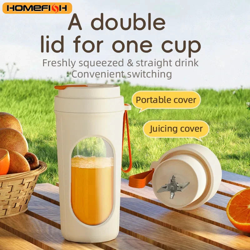 JuiceCup Pro 12-Blade Portable Blender