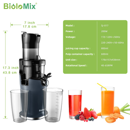 JuicePress Pro Cold Press Slow Juicer