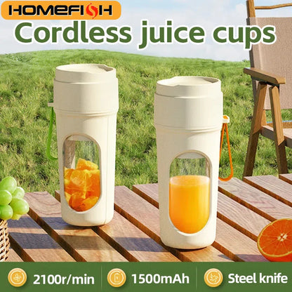 JuiceCup Pro 12-Blade Portable Blender
