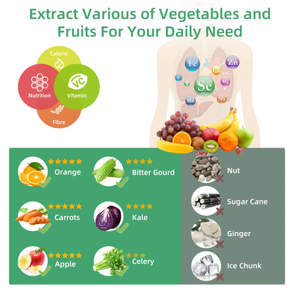 JuicePress Pro Cold Press Slow Juicer