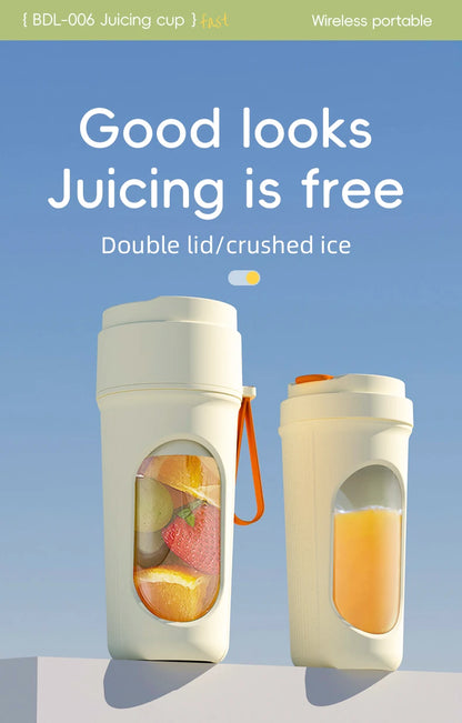 JuiceCup Pro 12-Blade Portable Blender