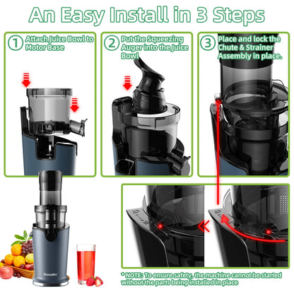 JuicePress Pro Cold Press Slow Juicer