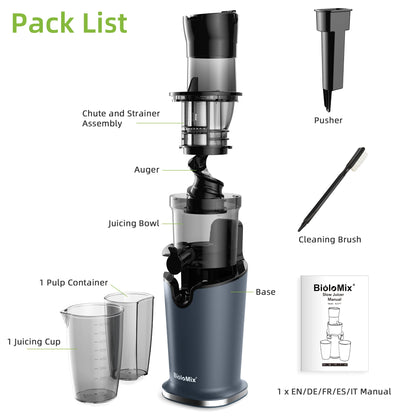 JuicePress Pro Cold Press Slow Juicer